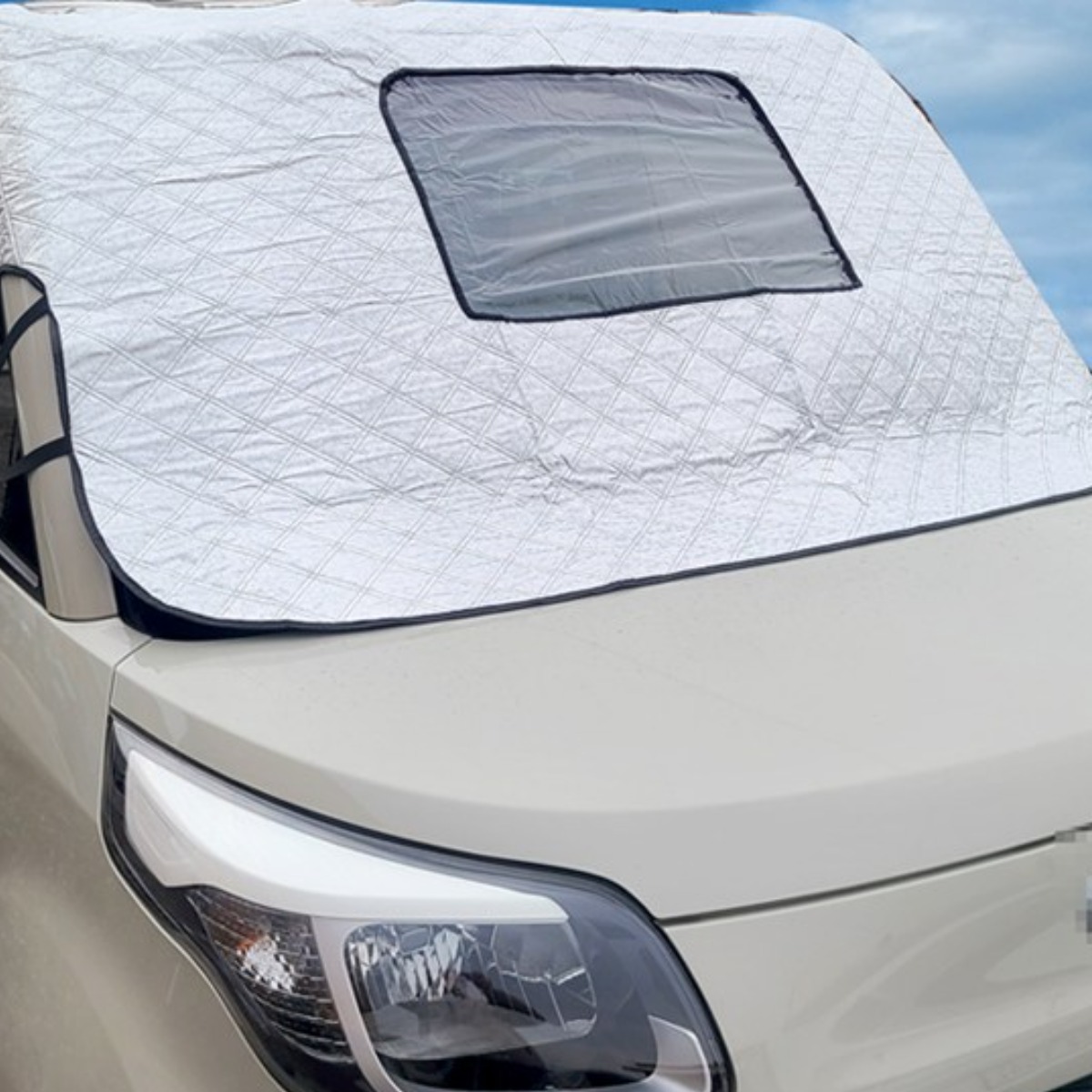 레이 자석 햇빛가리개 블랙박스 타입 맞춤 타공 썬쉐이드 사계절 여름 겨울 성에방지 눈 커버 주차카바 00753, 1개 17,780원