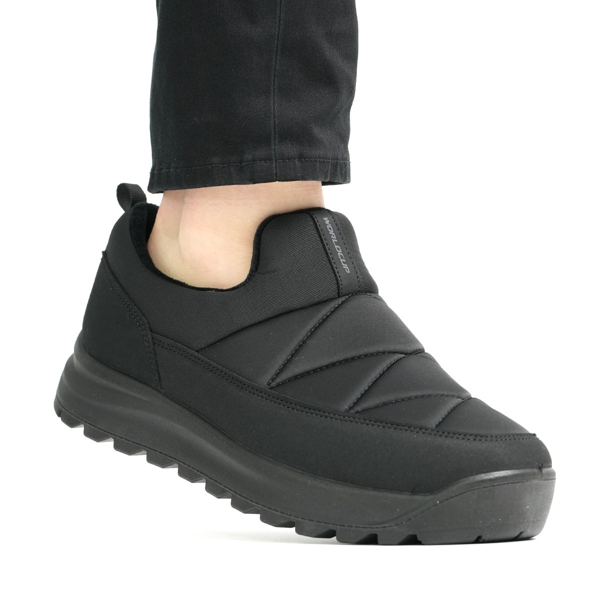 월드컵 경량 패딩 방한화 남자 발편한 겨울 기모 털 쿠션 슬립온 신발 베이직 방한 털신 운동화 가성비 방한단화 30,900원