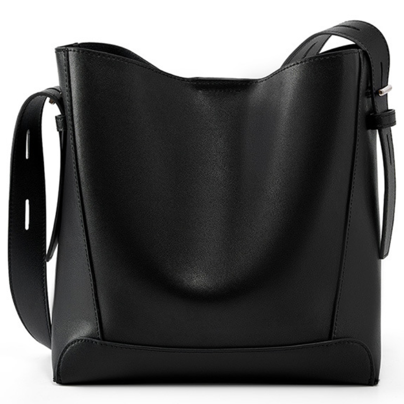 레아르 여성용 프리미엄 천연 소가죽 메신저 버킷백 대용량 토트 숄더백 138,900원