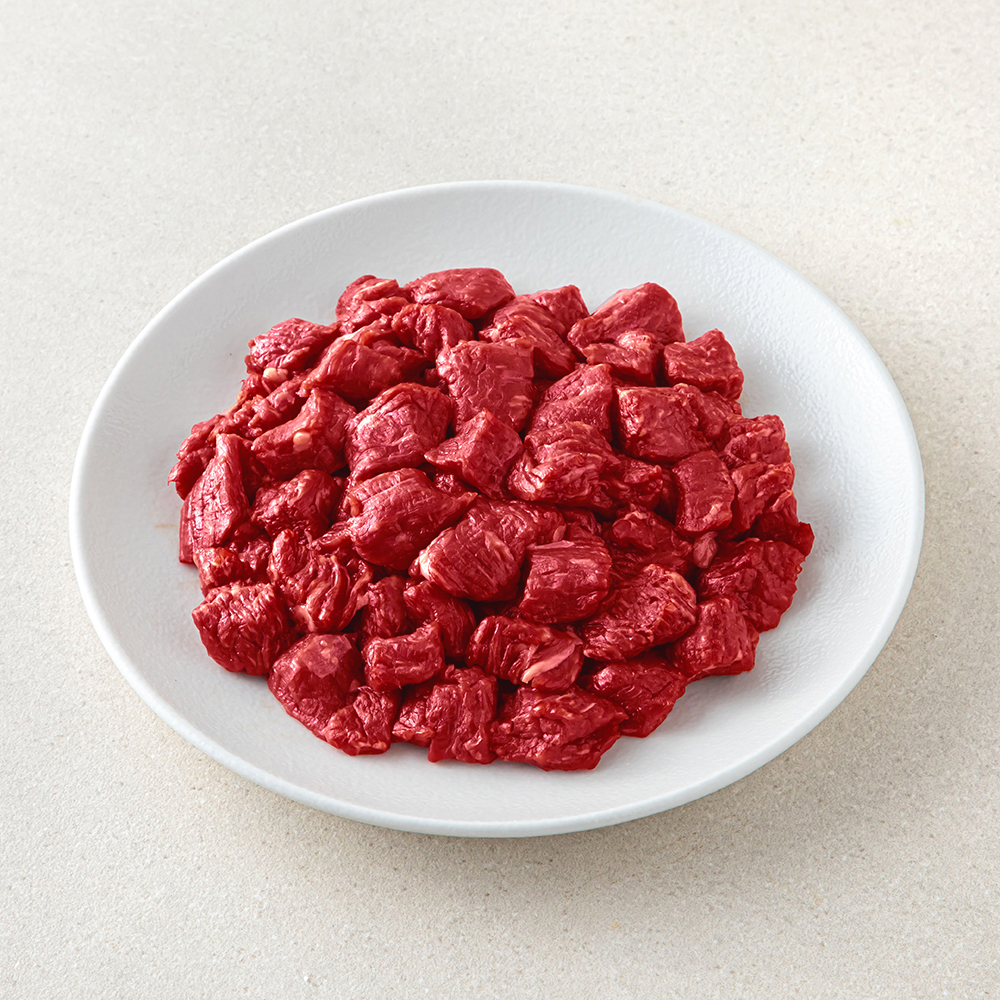 한우 무항생제 1등급 정육 세절 국거리용 (냉장) 12,370원