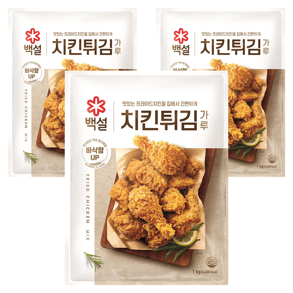 백설 치킨튀김가루 15,270원
