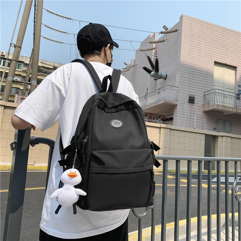 루나피노 스마일 학생 백팩 중학생 학원가방 생일선물 고등학생 힙한 책가방 33,600원