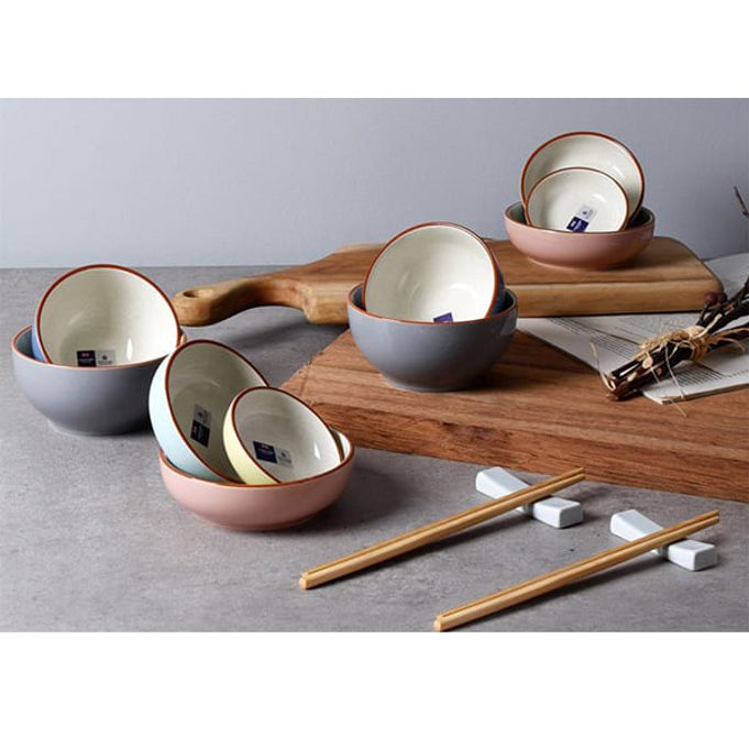 크라운포드 도자기 식기세트 14P 밥공기 국그릇 접시 젓가락 가정용 홈세트 **, 혼합, 1세트, 14P 49,900원