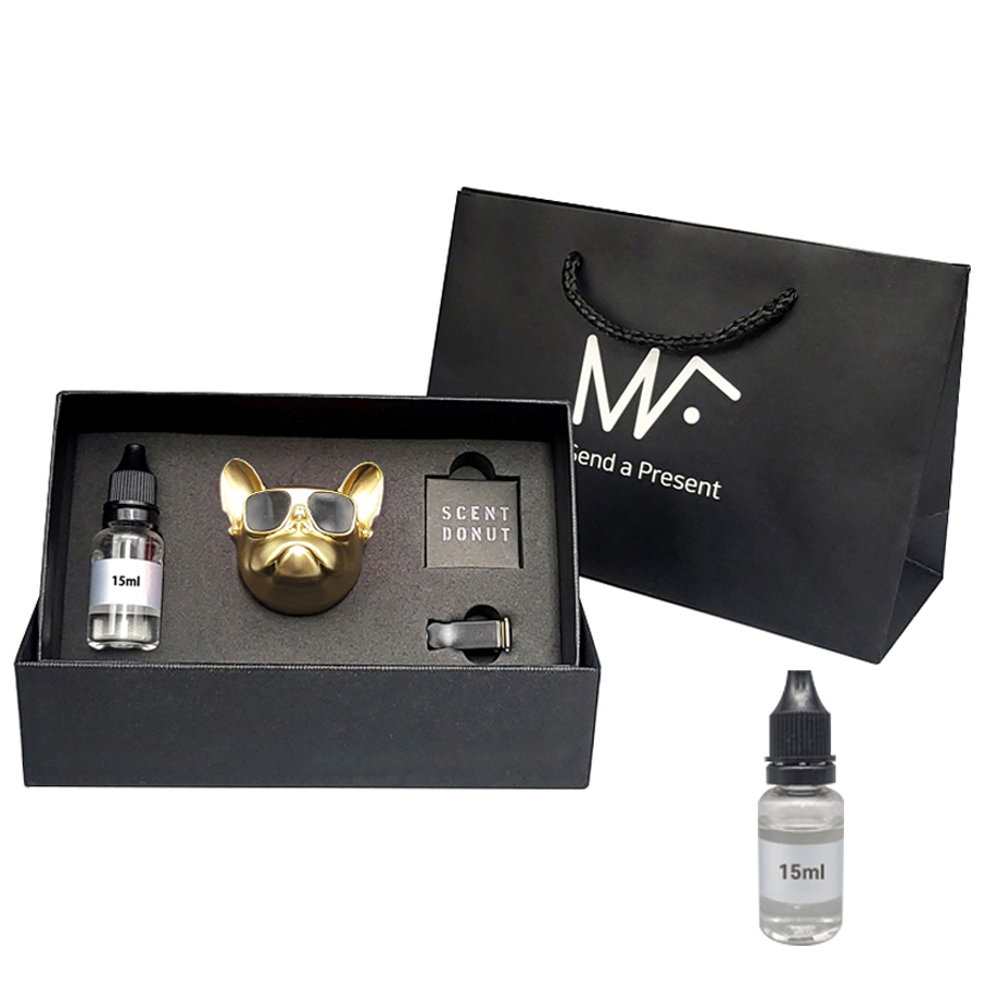 엠퓨처 불독 차량용 방향제 매트골드  +  주르메르데스오일 15ml 2p  +  선물 쇼핑백 대표 14,850원