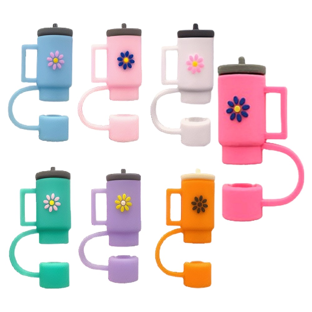 모나홈 마이 텀블러 PICK 전용 실리콘 빨대마개 10mm 7종 세트, 1세트 8,890원