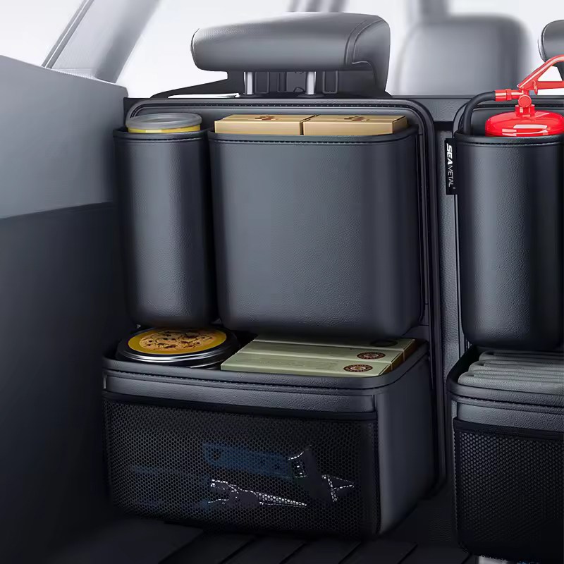 SEAMETAL 자동차 트렁크 수납포켓 다용도 트렁크 포켓 새차선물, 블랙 21,900원