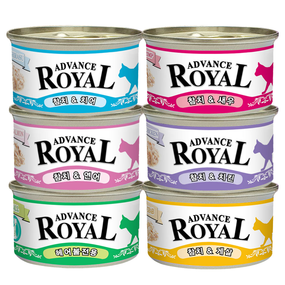 로얄 어드밴스캔, 고양이캔, 48개, 85g, 콤보 40,900원