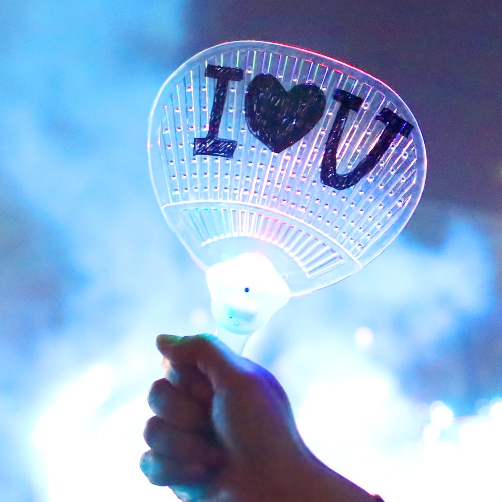 LED 부채, 단품 2,300원