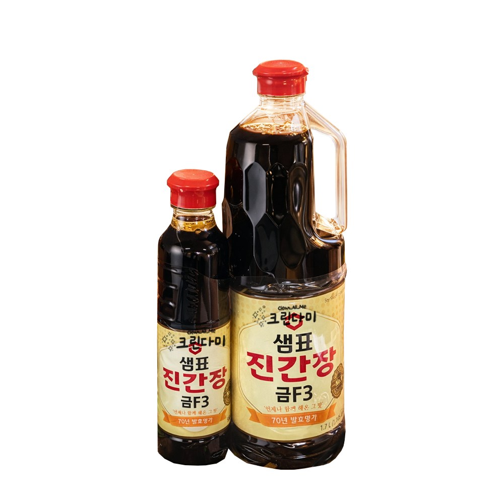 샘표 진간장 금F3 (1.7L + 500ml) 14,700원