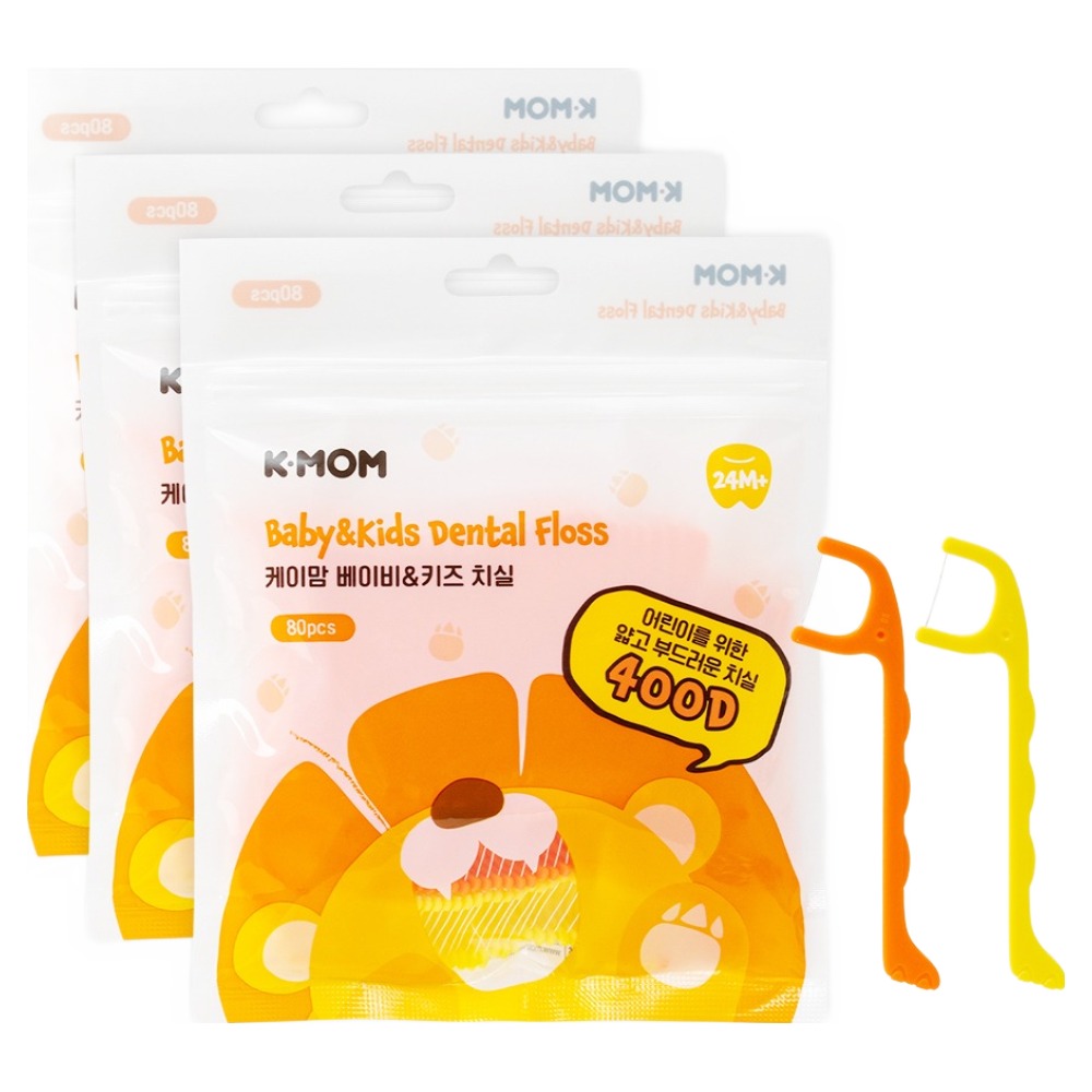 케이맘 베이비 키즈 치실, 7.5cm, 80개입, 3개 6,690원