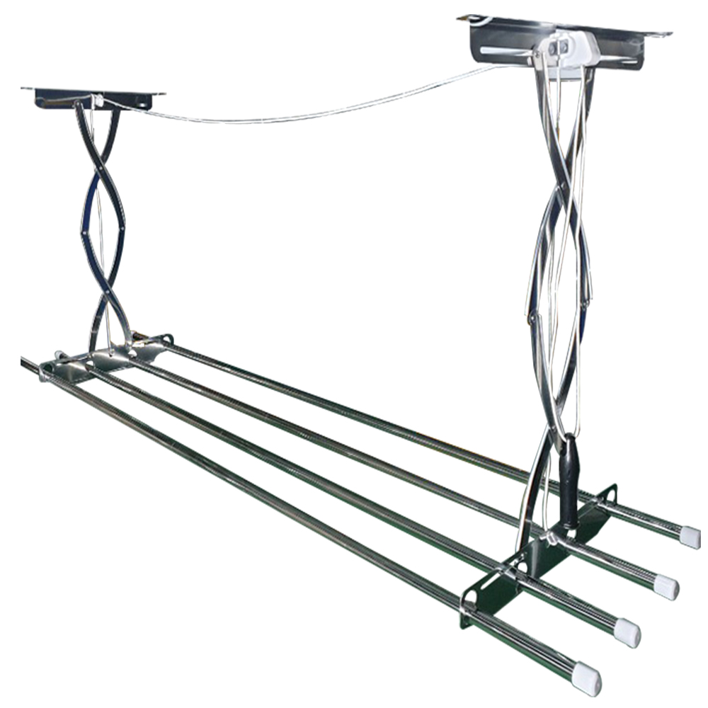 세양아트 2단 3단 상단봉 천장건조대 올 스텐 반자동 베란다 창고 천정 빨래건조대 42,860원