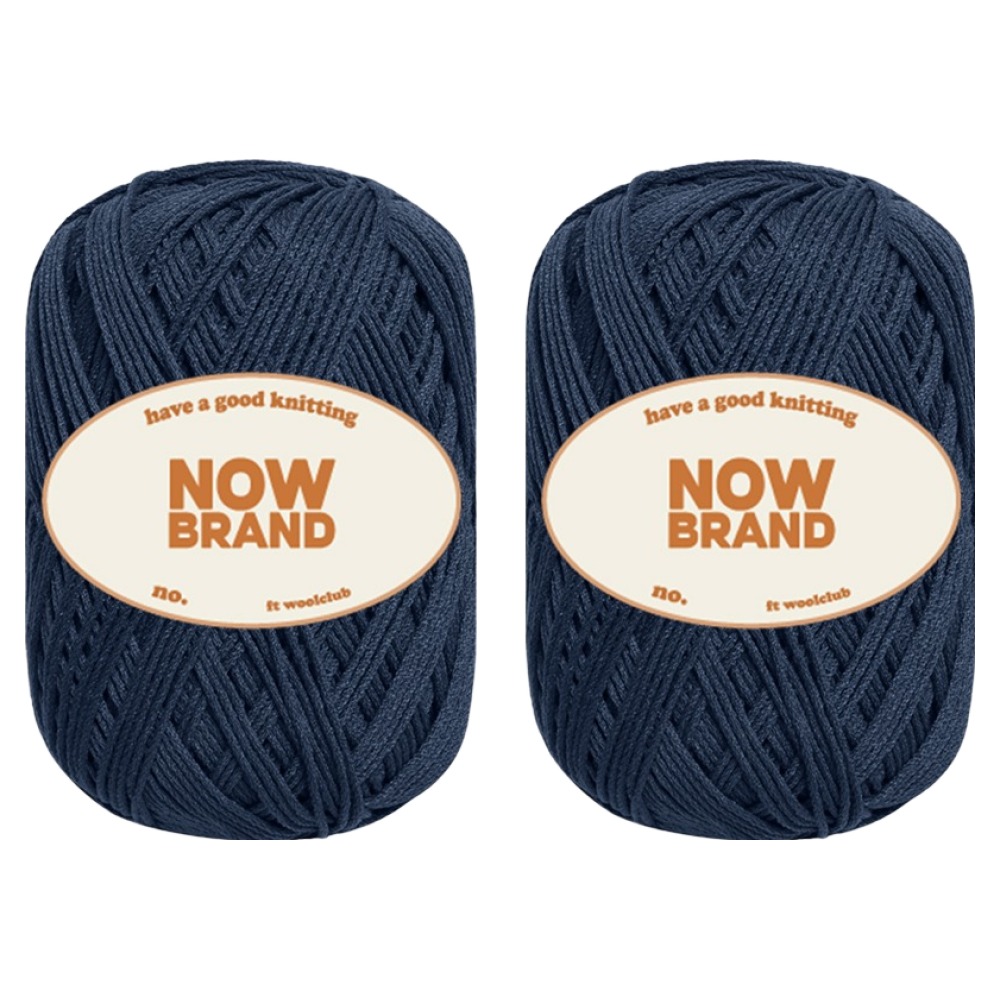 울클럽 NOWBRAND 탄탄 큐프라 뜨개실 70g, 736 빈티지블루, 2개 15,850원