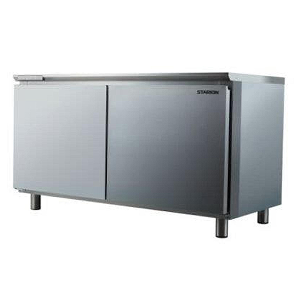 (스타리온)(LG전자 AS 3년보장) 업소용 테이블 냉동고 간냉식 올냉동 1500 스테인레스 LG컴프레셔 (SR-TB15DSE) 2,130,000원
