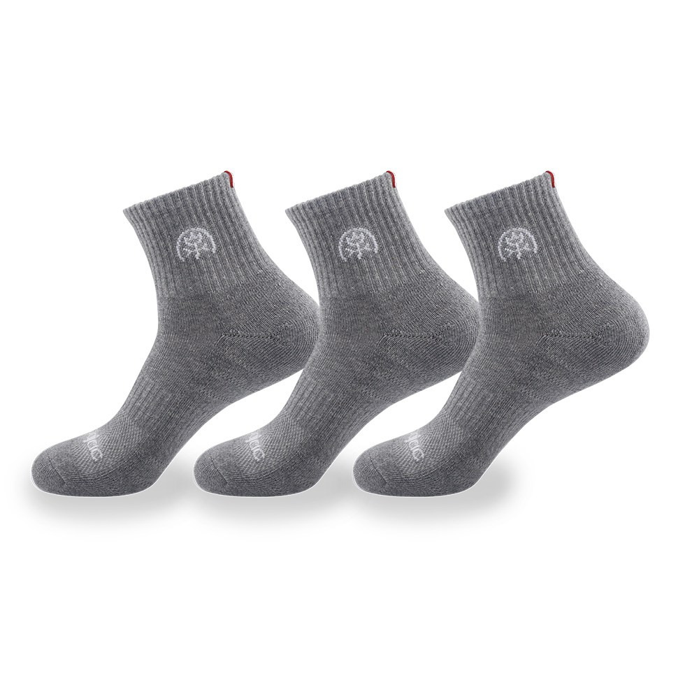 까스텔바작 남여 쿠션 파일 스포츠 중목양말 3족 세트, 그레이3족, 1개 14,950원