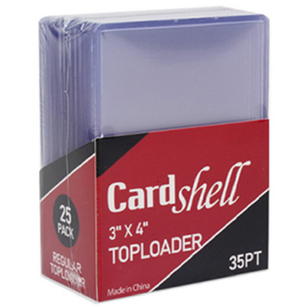 [카드로더/공식] 카드쉘 플라스틱 카드 탑로더 / Cardshell card top loader (size 3 x 4inch) 6,570원