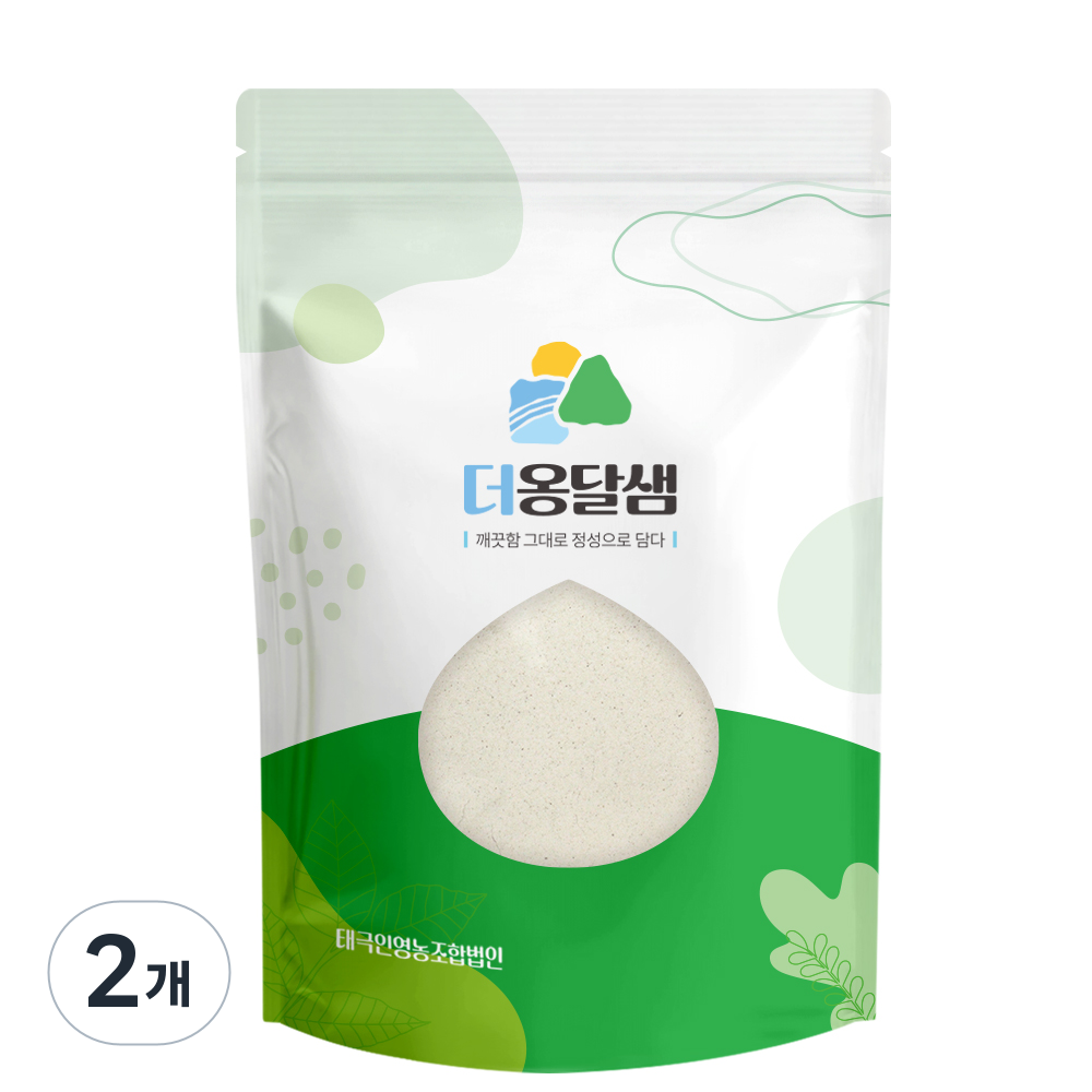 더옹달샘 국산 100% 생 율무가루 천연 율무팩, 2개, 250g 12,900원