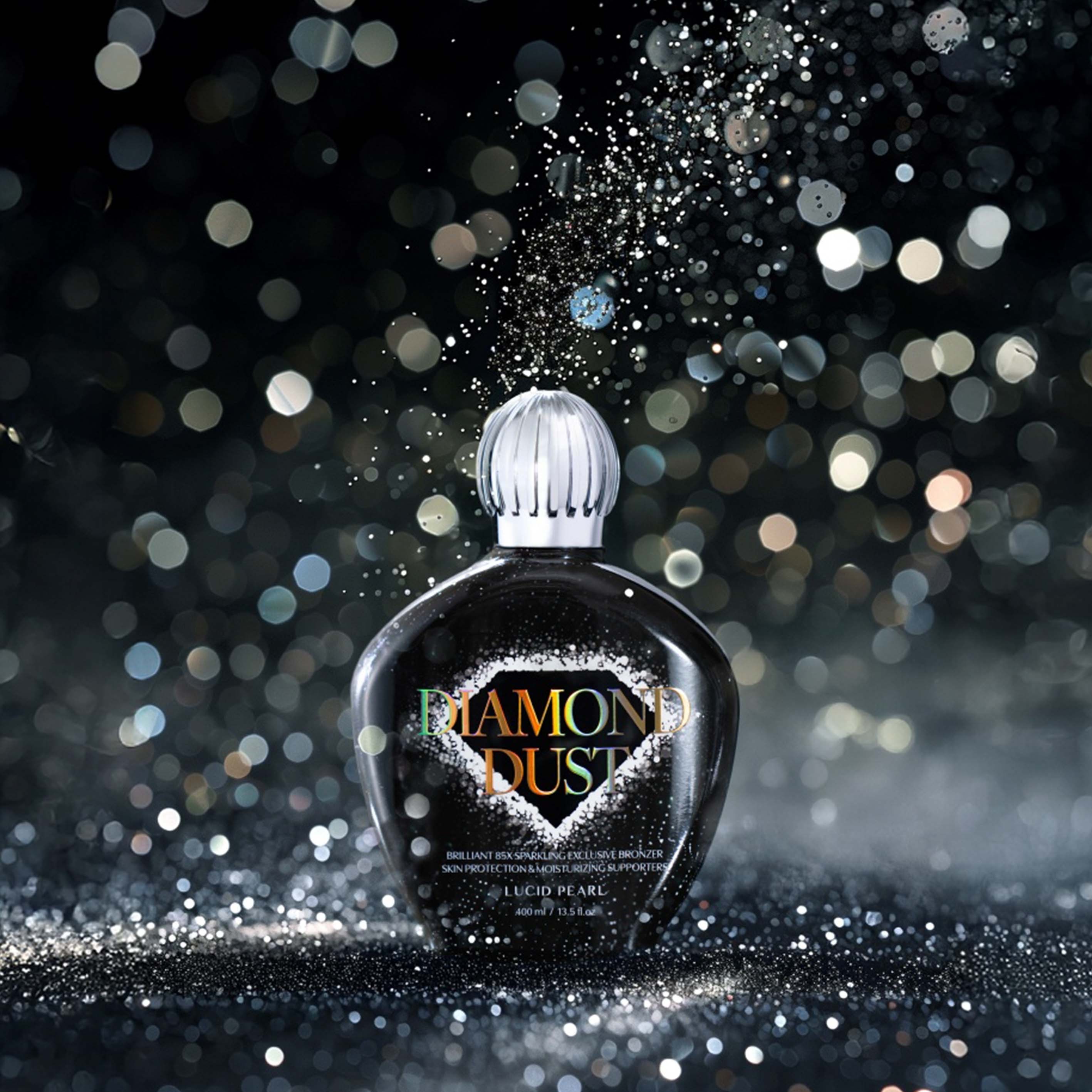 루시드펄 다이아몬드 더스트 85X 다크 태닝 로션 크림, 1개, 400ml 147,000원
