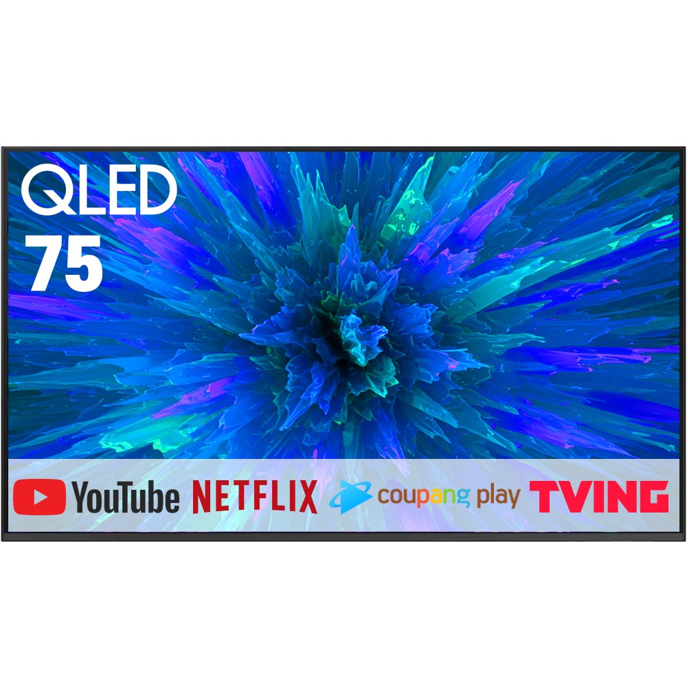 삼성 75인치 제로베젤 QLED 4K UHD 스마트 TV 75Q60 1,179,000원