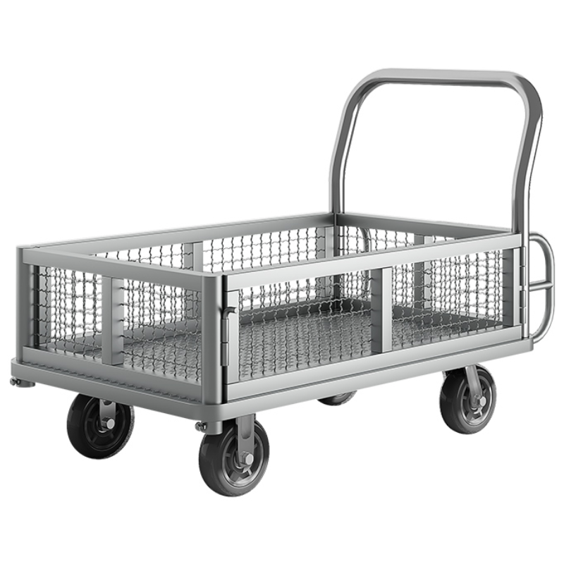 모듀카트 분리형 바스켓 카트 창고 화물 구루마 울타리 대차 배달, 1개 272,880원