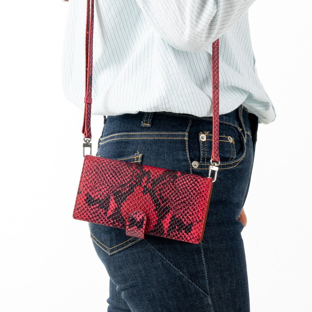 BonAtti ZENITH 아나콘다 천연소가죽 지갑 형 핸드폰 케이스+롱 크로스 줄 갤럭시 S25 플러스 울트라 64,600원