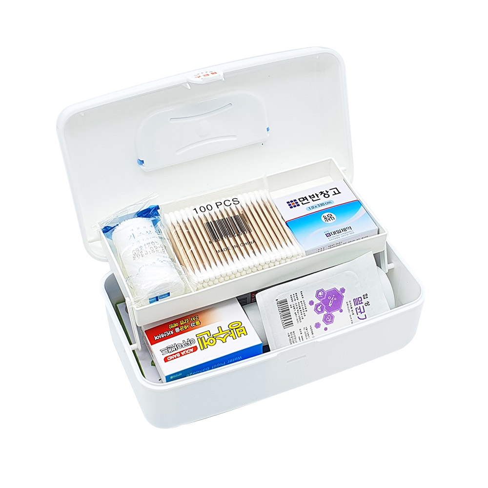 스피드 구급함 미니 12종 가정용 응급키트 구급상자 구급함세트 약상자 구급약품 12,900원