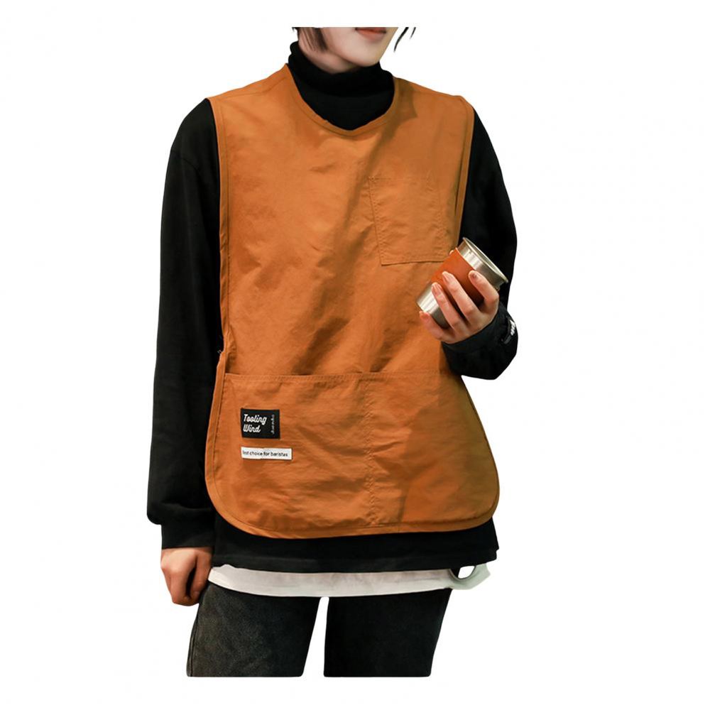 공구앞치마 요리사 나일론 얼룩 방수 소매 스타일 방지 조끼 단색 서버가 착용하는 19,600원