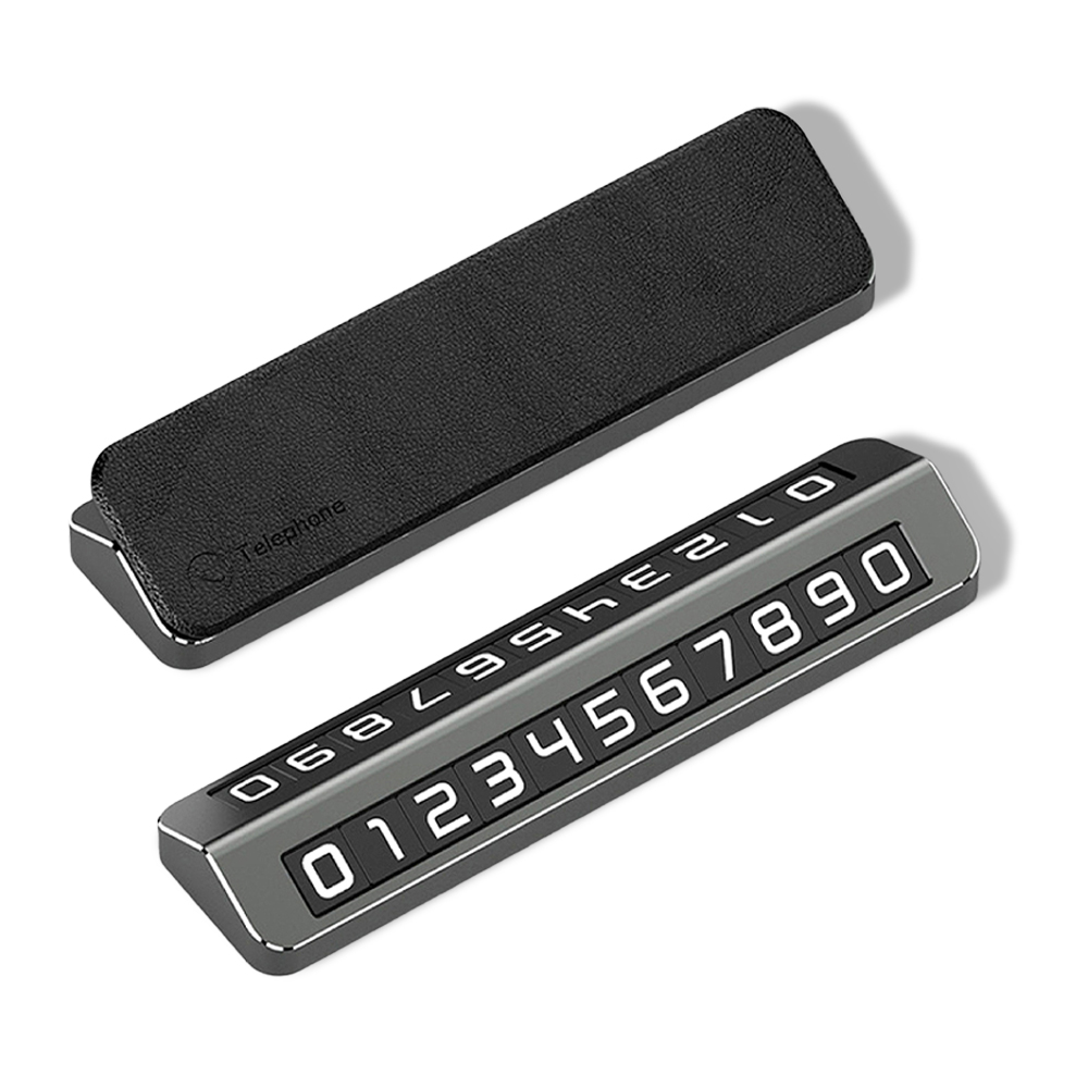 차빛 자동차 듀얼넘버 주차번호판 차량 전화번호판, 1개, 리치블랙 15,200원