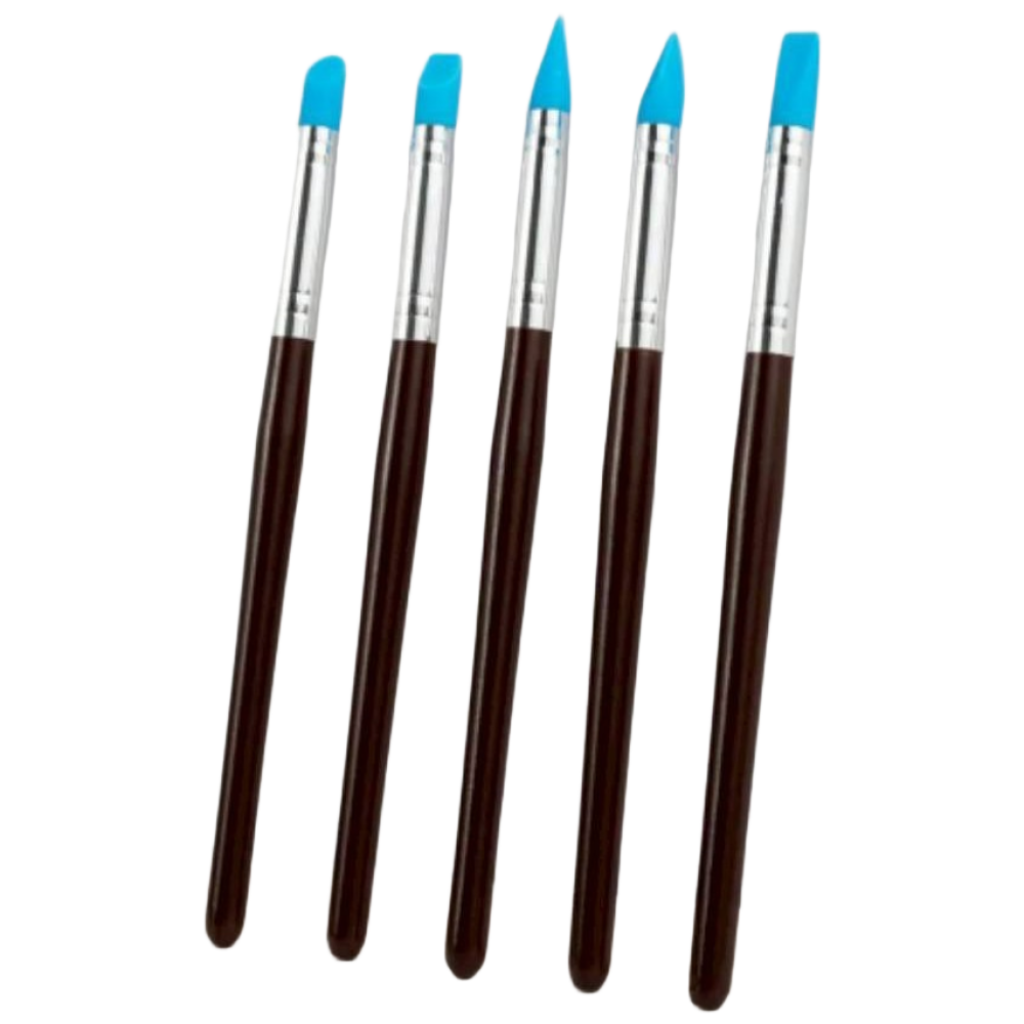 5종 세트 레진재료 실리콘붓 실리콘브러쉬 세트 (R1), 1세트, 실리콘브러쉬 6,900원