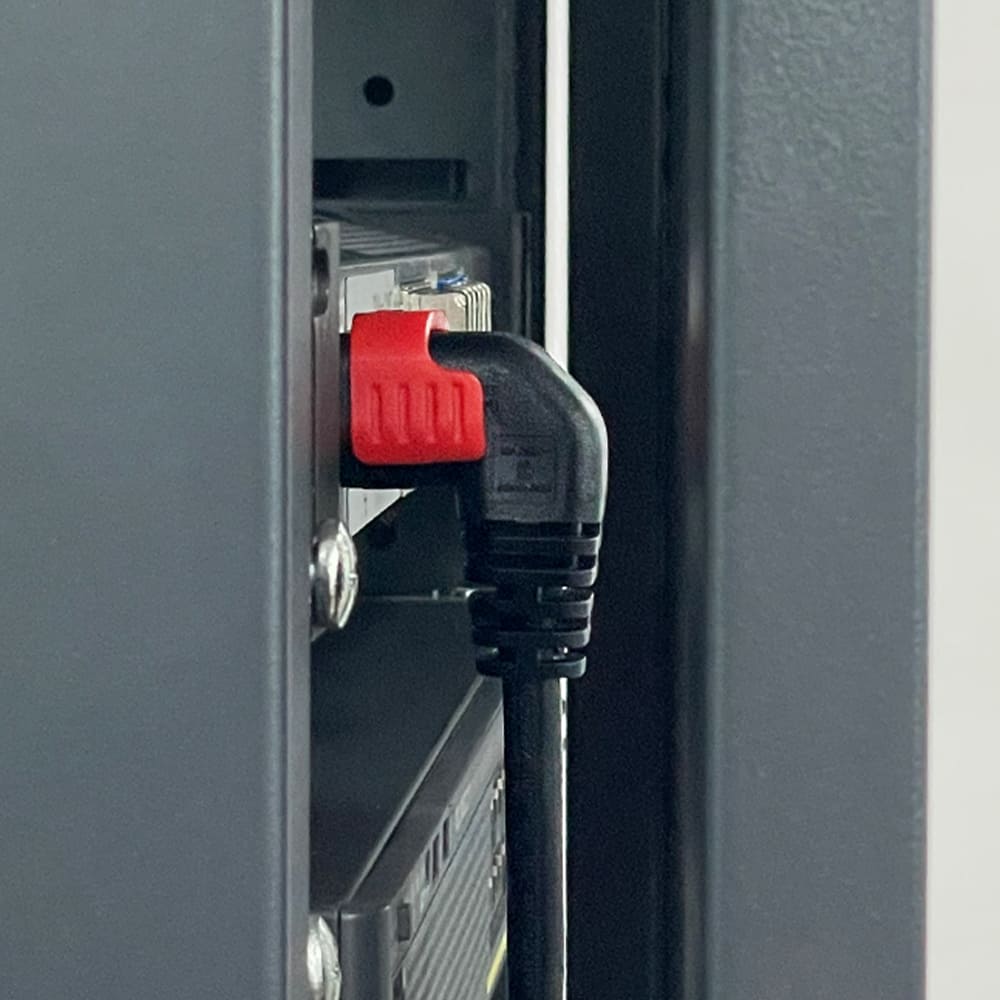 [스마트키퍼 x IEC LOCK] 전원 케이블 락 ㄱ자 1.6m (PC3184), 1.5m, 1개 16,900원