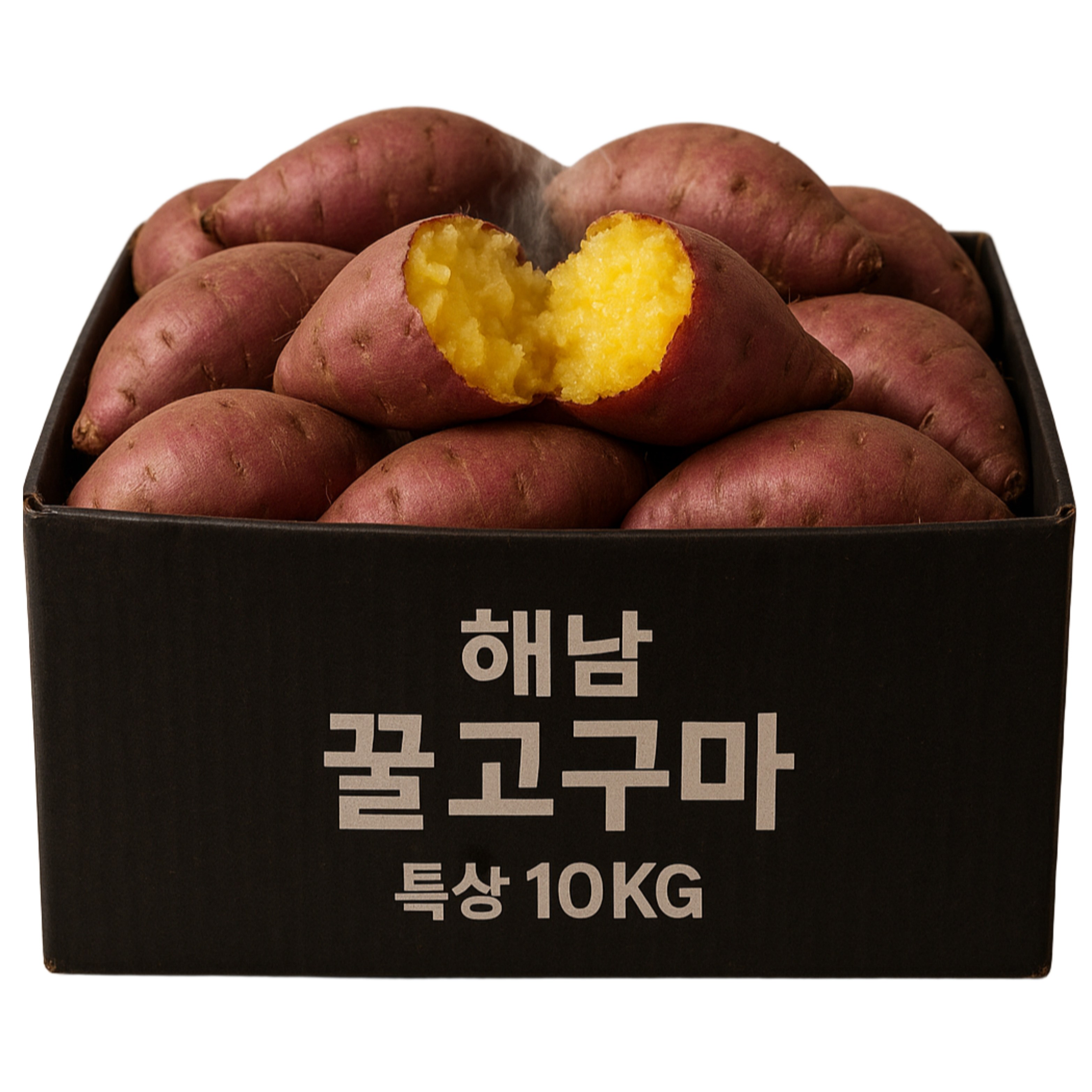 흙과밭 초고당도 해남 꿀고구마, 1박스, 특상 10kg 47,800원