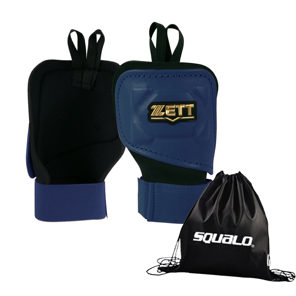 제트 손등가드 좌타 BLK-45, Navy + SQ 가방, 1개 37,100원