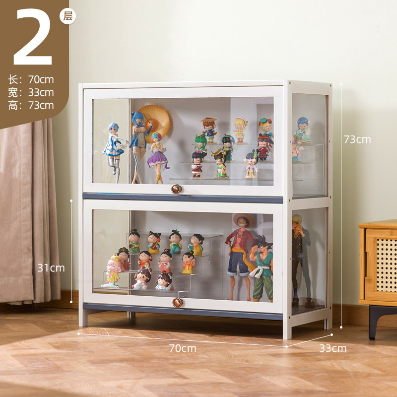 위스키 진열장 양주 장식장 거실 투명 3단 거치대 피규어 술장 60cm 3면 63,200원