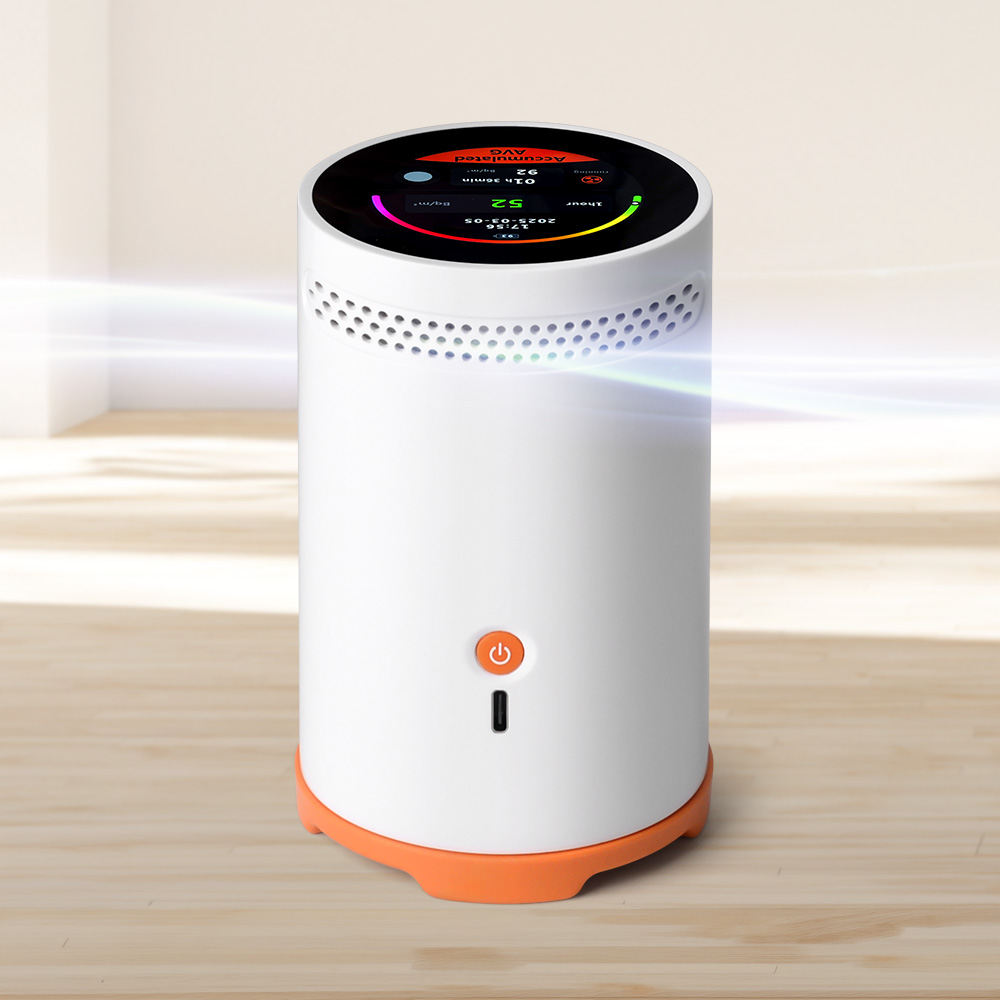 가제트 휴대용 라돈 측정기 새집 증후군 가정용 실내 공기질 터치스크린 충전식 환경부 1등급 획득, 1개 259,000원