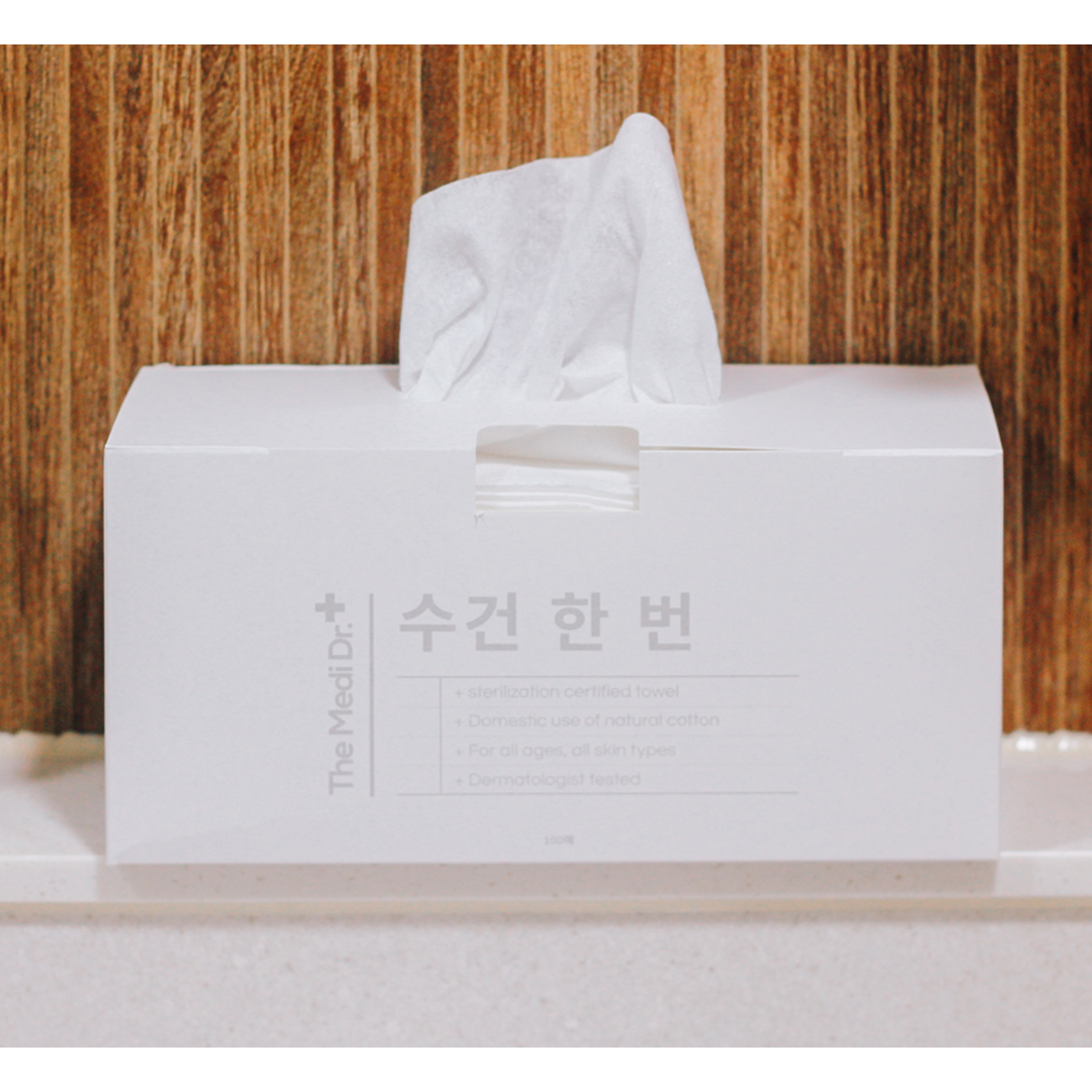 더메디닥터 멸균처리 일회용 페이스타올 천연 순면 100% 수건한번 오리지널 16,900원