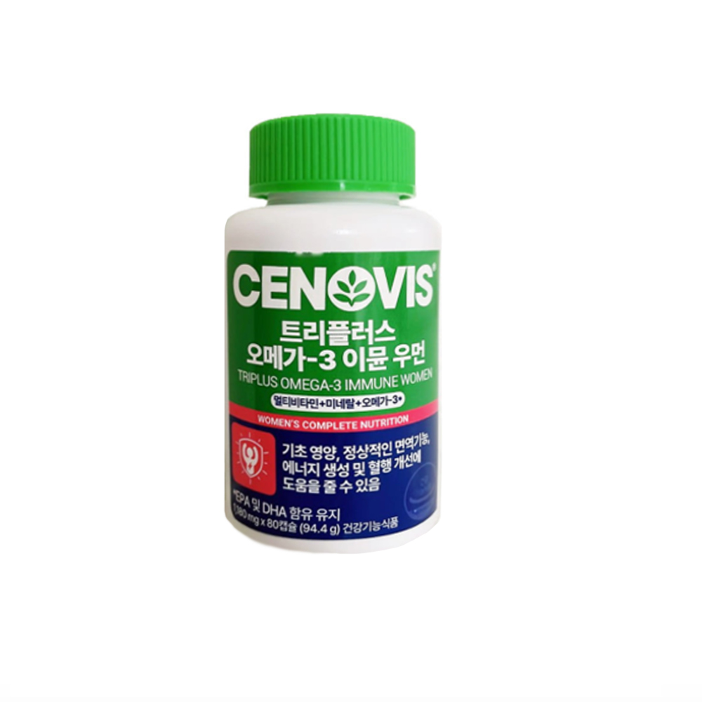 세노비스 New 트리플러스 오메가3 이뮨 우먼 멀티비타민, 현재가 140,700원