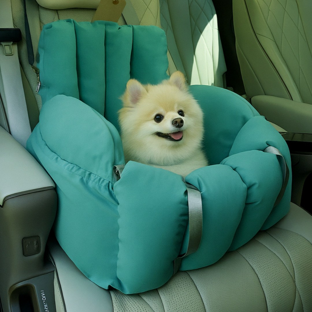 바투하루 강아지 카시트 이동가방, 1개, 민트색, 현재가 35,900원