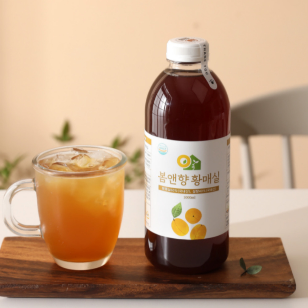 봄앤향 황매실 3년숙성 하동 임산부매실액 자연발효 매실원액 매실청 매실엑기스 12,810원