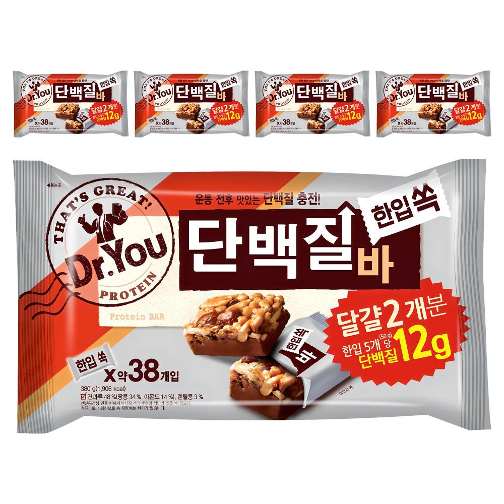 닥터유 한입쏙 단백질바 48,910원