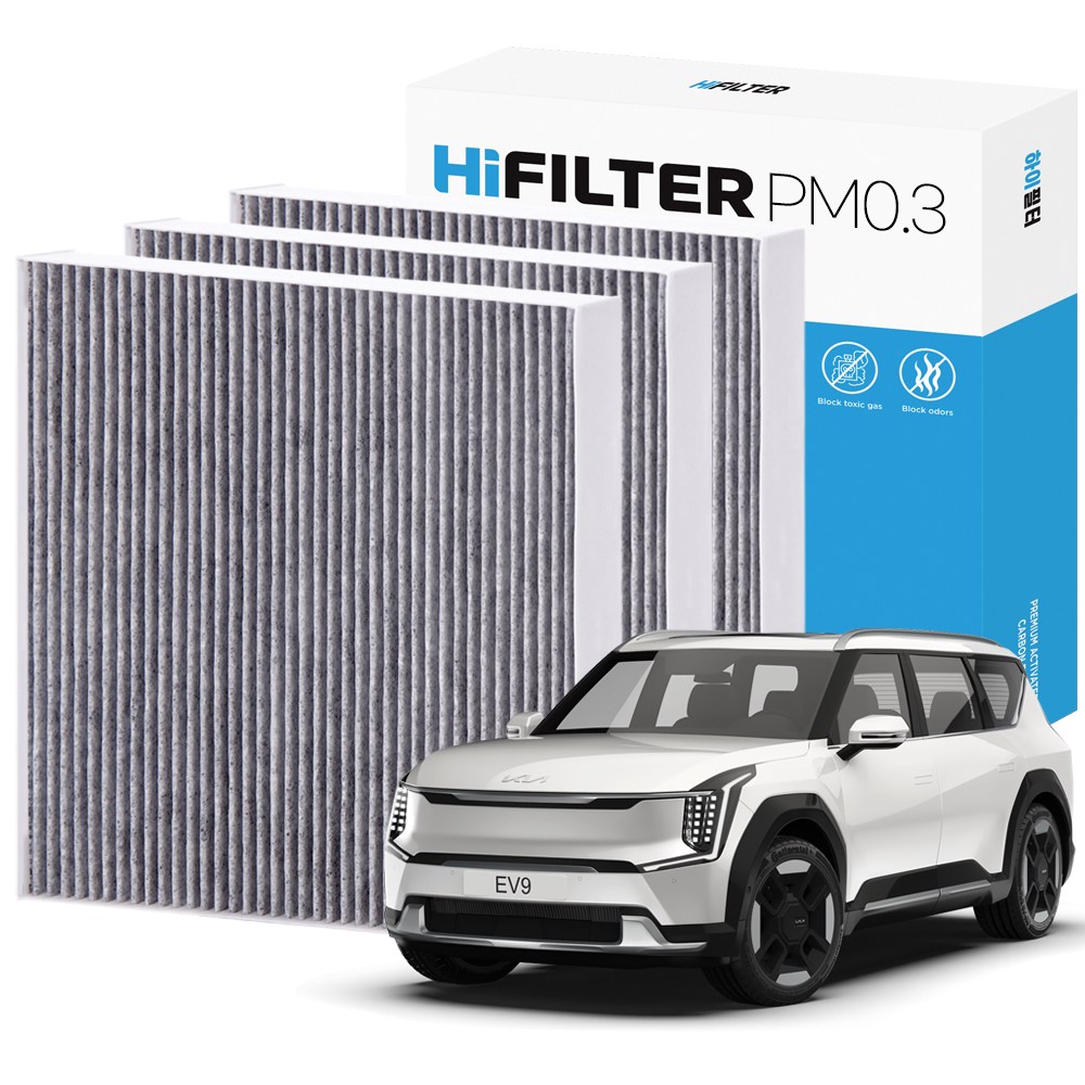2+1 하이필터 PM 0.3 활성탄 자동차 에어컨 필터 기아 EV3 12,450원