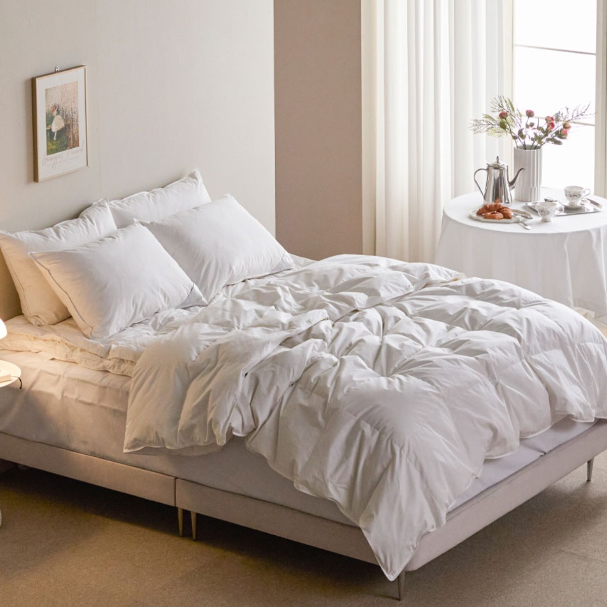 바운티풀 (겨울용) 구스다운90 디럭스 구스이불 호텔이불 슈퍼싱글 퀸 킹 349,900원