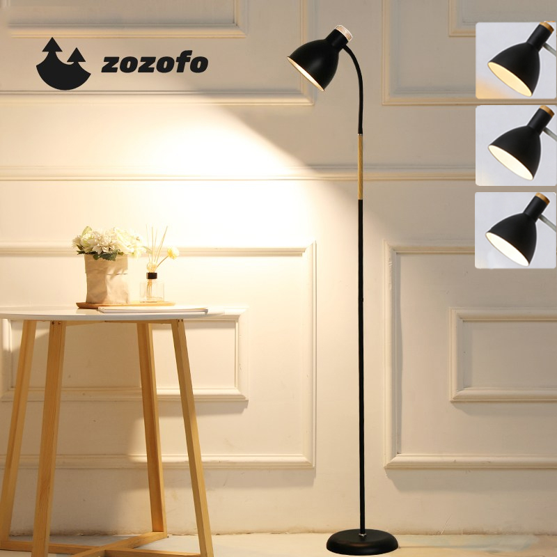 ZOZOFO 스프링 플로어 높낮이 조절 장스탠드 나팔 플로어 장스탠드 인테리어조명 거실 장스탠드 LED 전구포함 31,900원