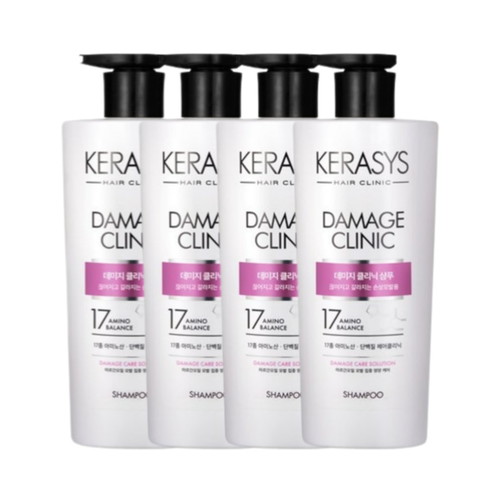 케라시스 데미지 클리닉 샴푸 600ml 4개 19,750원