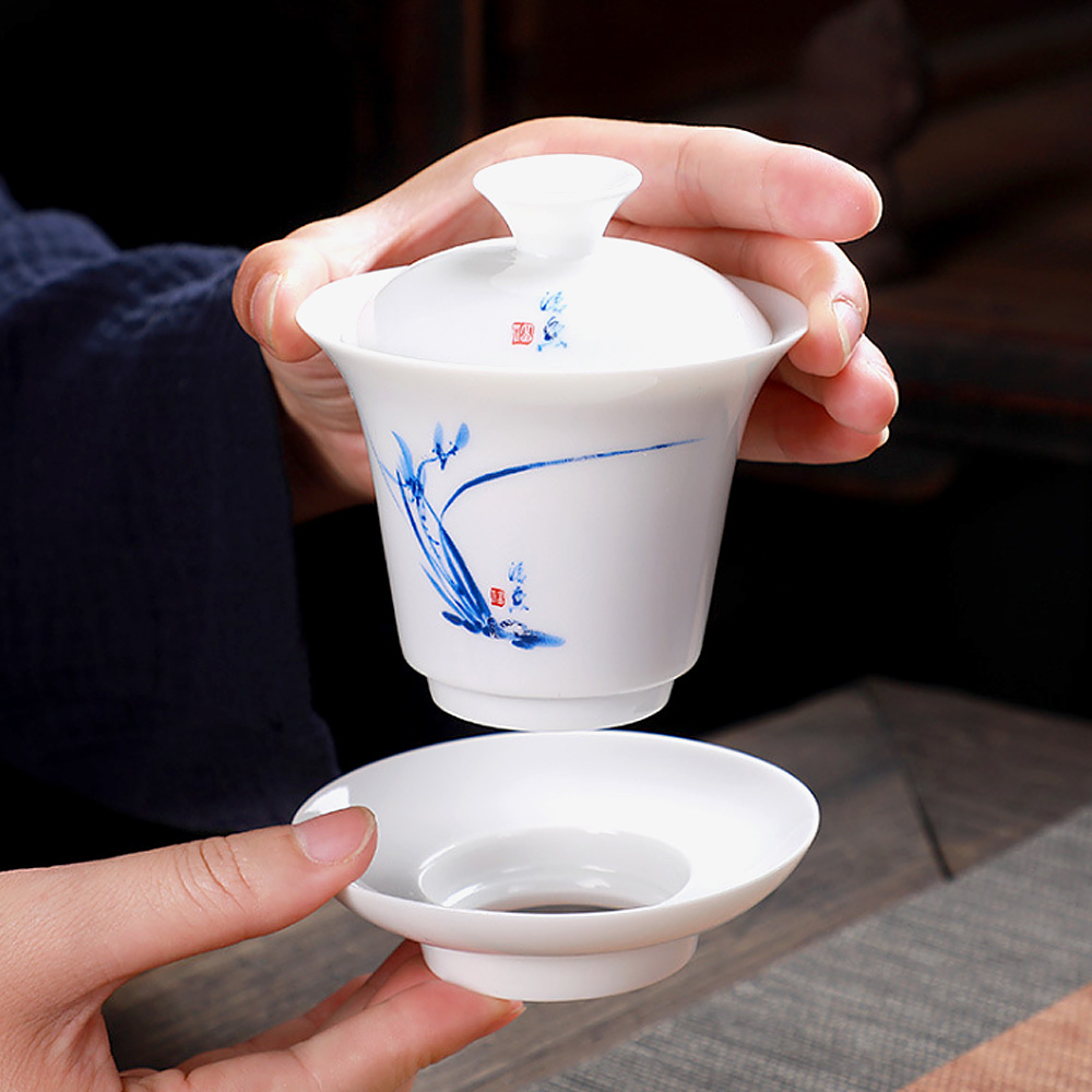 [순수] 마음휴식 도자기 개완 백자 뚜껑 다기 개합잔, 상세 참조, 1개 16,490원