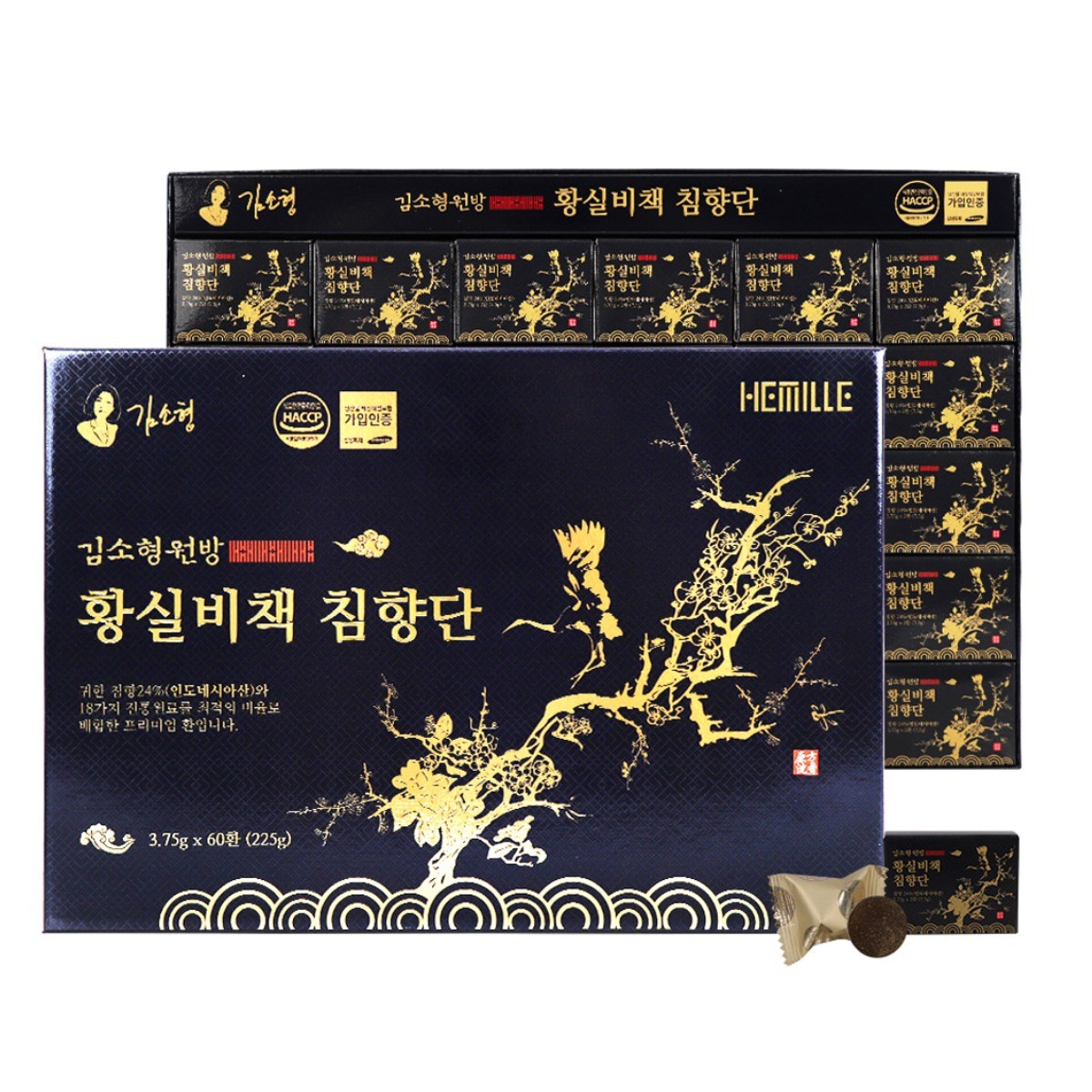 수술회복 김소형원방 황실비책 침향단 고함량 침향환 기력회복 병문안선물, 120개 61,900원