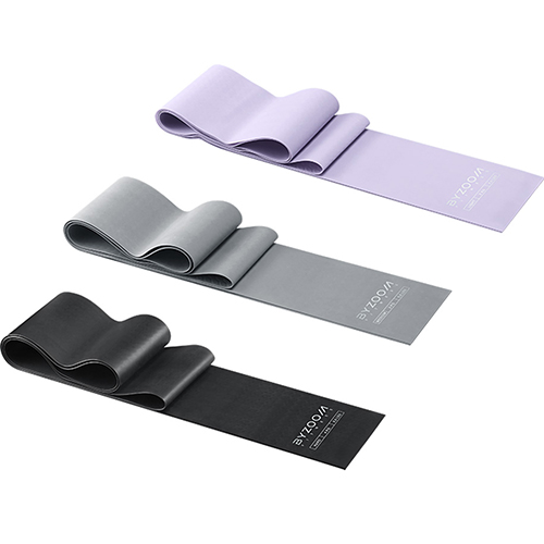 바이줌 스트레칭 밴드 3종 세트 M88510, 퍼플, 그레이, 블랙, 1세트 31,400원