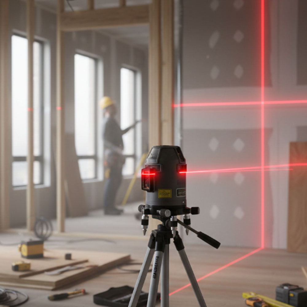 신콘 20배밝기 레드빔 레이저레벨기 SL-445NP 전자식 샤프레드다이오드 4V 4H 1D 레벨기 수평기 470,580원