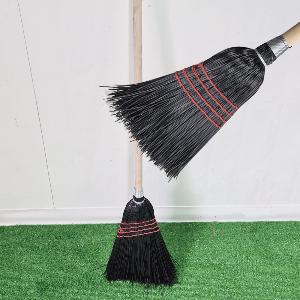 깜장봉비 1P 빗자루 도로비 낙엽청소 눈쓸기 마당청소 싸리비 11,900원