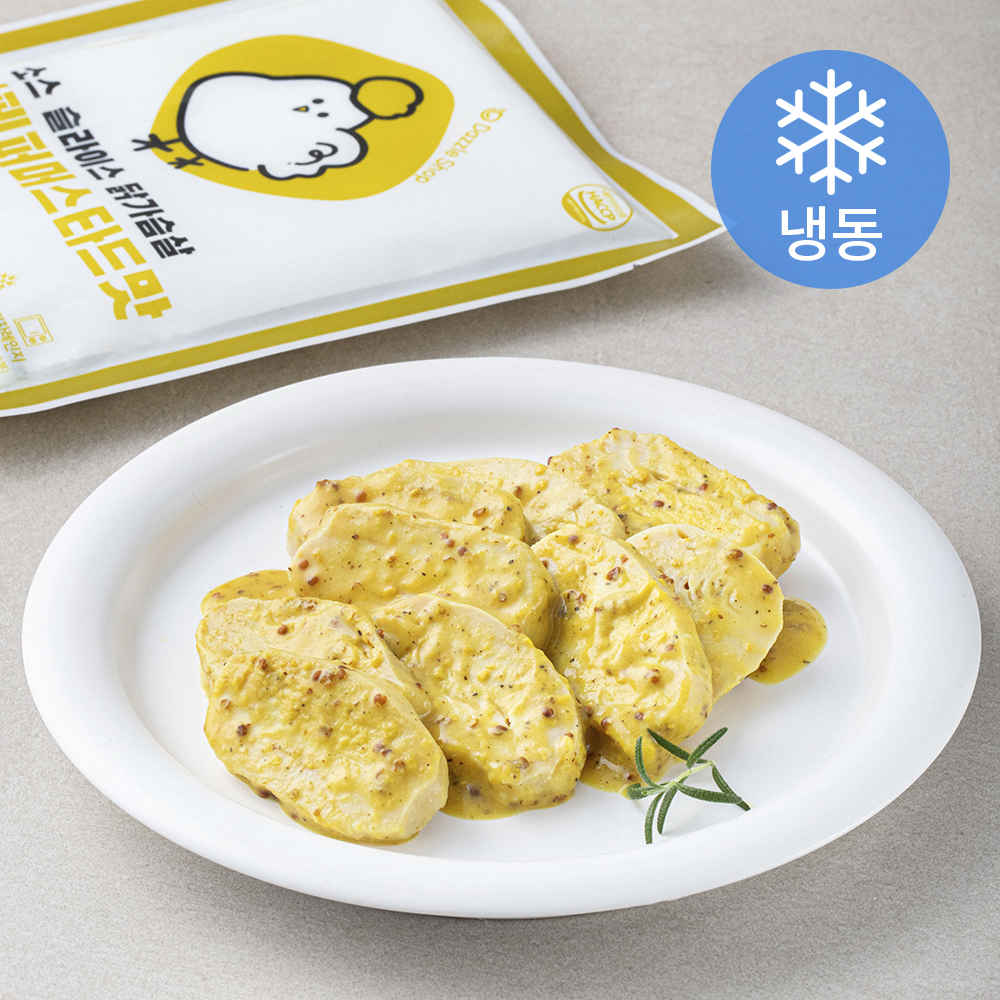 [로켓프레시] 다즐샵 소스 슬라이스 닭가슴살 허니페퍼머스타드맛 (냉동) 24,940원