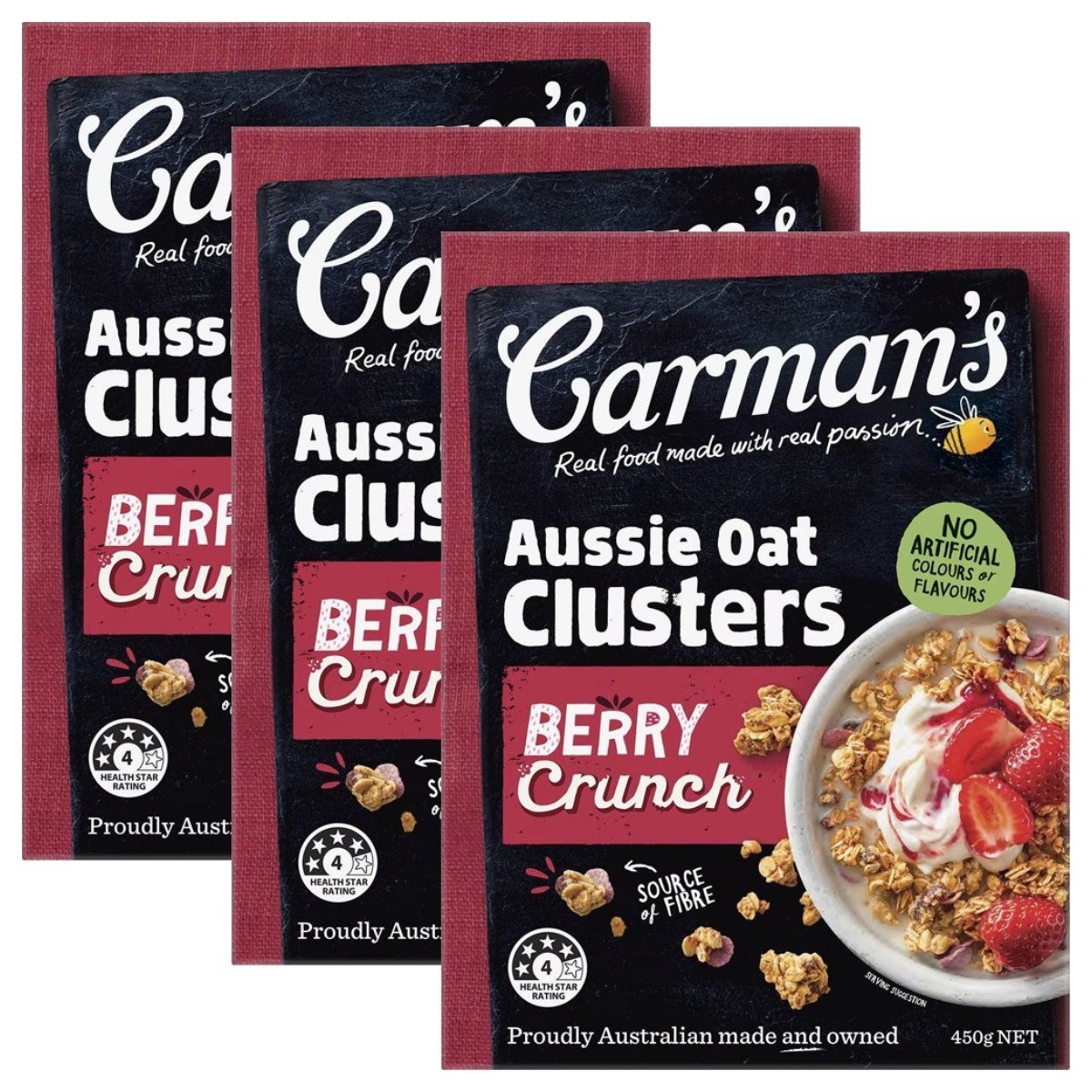 카르맨스 호주 오트밀 클러스터 베리 크런치 73,000원