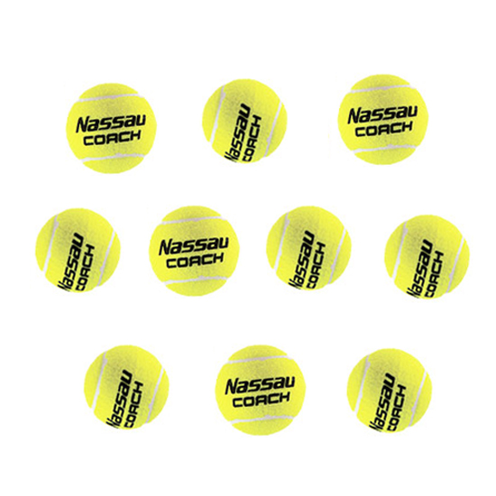 낫소 코치 테니스공 10개입 _동호회 연습구, 단일색상, 10개 14,970원